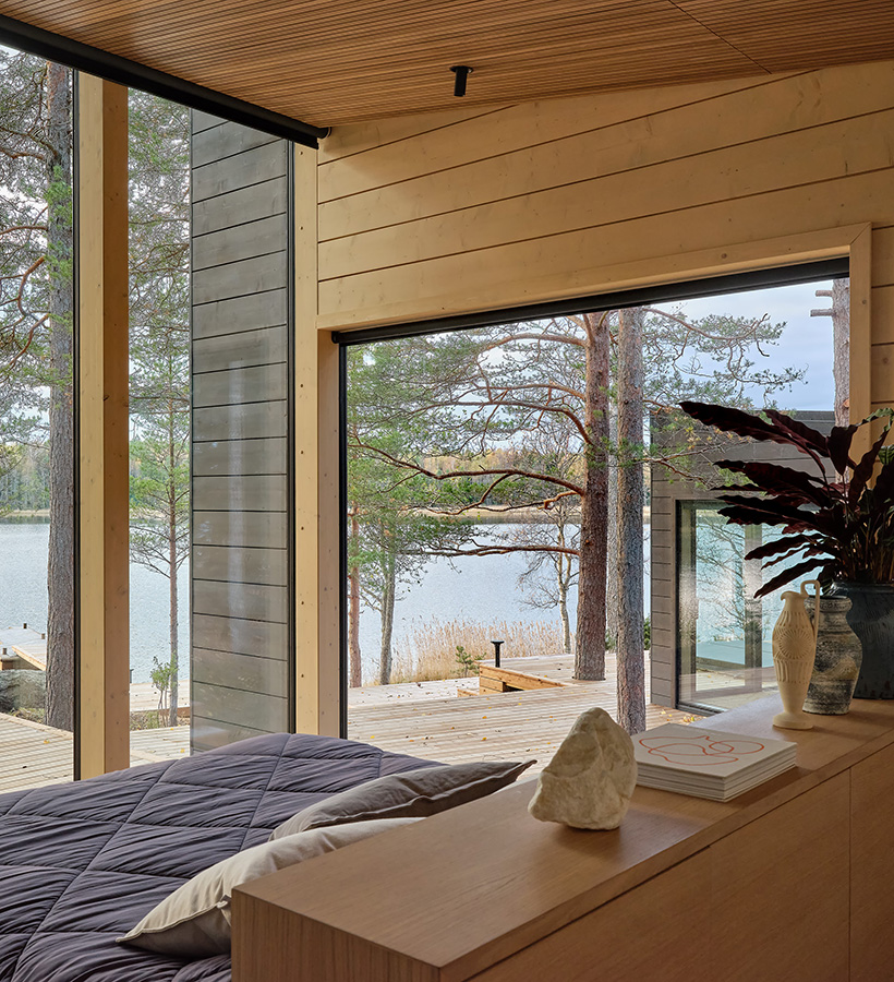Villa Aurinkotervehdyksen makuuhuone