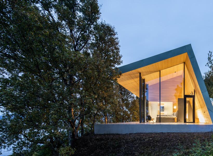 Hybridhuset Aurora Lodge i Norge