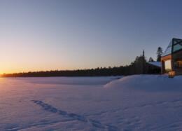 Repo-bastu i Pallas i Finland