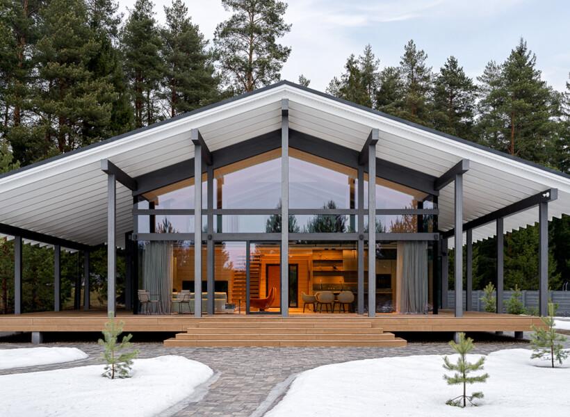 Elegant Polar-timmerhus