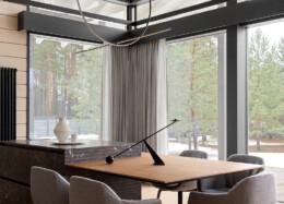 Matplatsen i Polar-timmerhuset