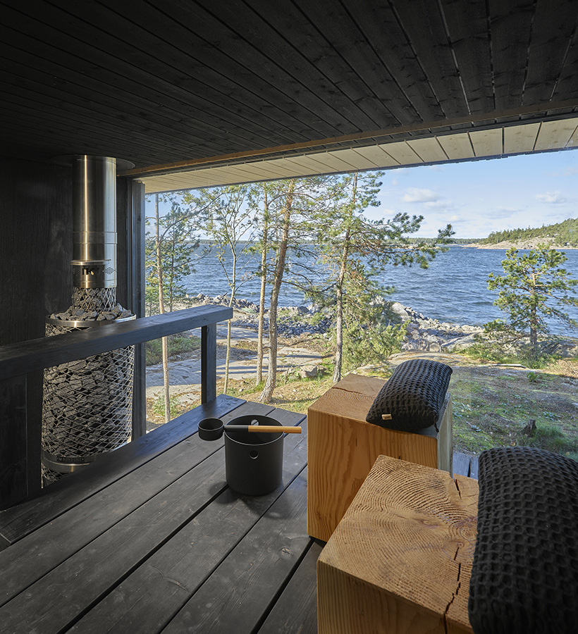 Villa Kivi -huvilan sauna