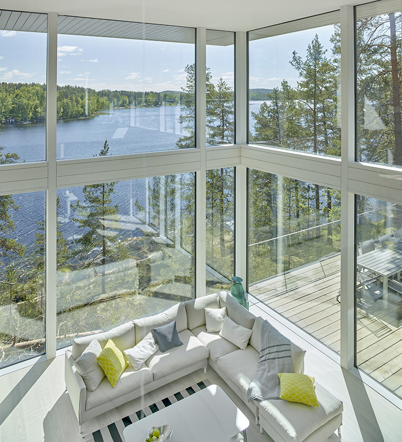 Villa Saimaanhelmi finns i Polar Life Haus-huskollektionen