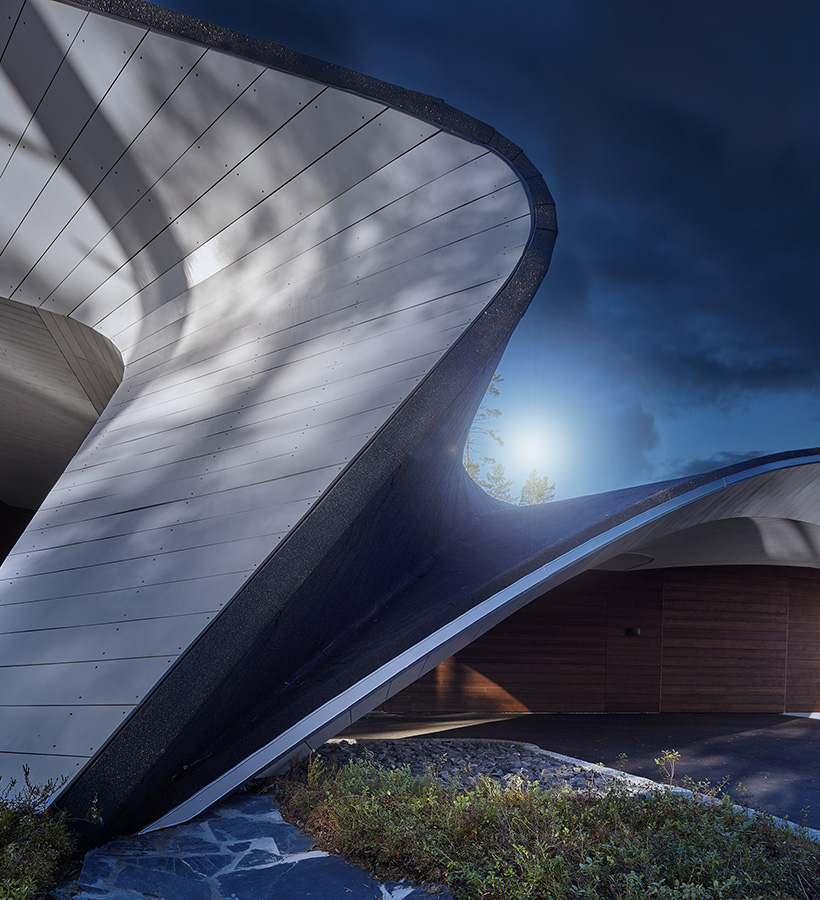 Polar Life Haus timmerhus Wave representerar en ny era av timmerarkitektur.